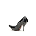 Schwarze Kalbsleder Bos Taurus High Heel Pumps