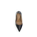 Schwarze Kalbsleder Bos Taurus High Heel Pumps