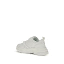 Scarpe da ginnastica atletiche bianche in poliestere