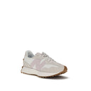 Sneakers atletiche beige in poliammide