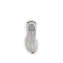 Sneakers atletiche beige in poliammide