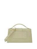Beige strukturierte Le Grand Bambino Tasche