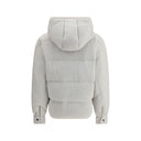 Gray Cashmere Full-Length Jacket