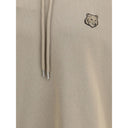 Felpa di cotone beige