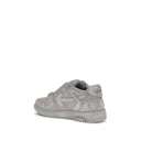 Sneakers basse in pelle di vitello grigia Bos Taurus
