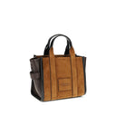 Borsa a spalla Bos Taurus in pelle di vitello beige