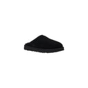 Black Suede Leather Clogs