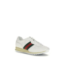 Scarpe da ginnastica atletiche bianche in poliammide