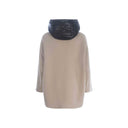 Cappotto in lana vergine beige