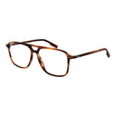 Montura de gafas marrón para hombre
