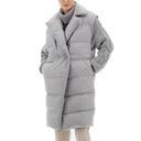 Cappotto grigio in cashmere