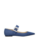 Sapatilhas de Tecido Azul