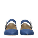 Sapatilhas de Tecido Azul