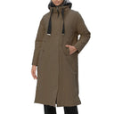 Cappotto Parka Midi con Fodera in Pelliccia