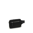Borsa a spalla in tessuto nero