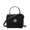 Black Fabric Handbag