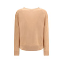 Cardigan marrone di lana