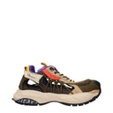 Zapatillas atléticas de cuero beige
