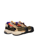 Zapatillas atléticas de cuero beige