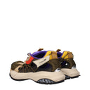 Zapatillas atléticas de cuero beige