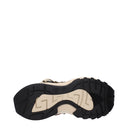 Zapatillas atléticas de cuero beige