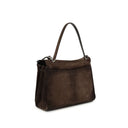 Braun Kalbsleder Bos Taurus Schultertasche