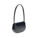Borsa a tracolla in pelle di vitello blu Bos Taurus