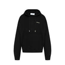 Schwarzes Baumwoll-Sweatshirt