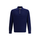 Camisa Polo Azul de Cashmere