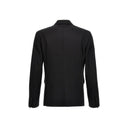 Costume due pezzi nero in elastan