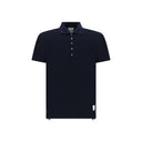 Polo de Algodão Azul