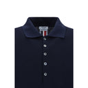 Polo de Algodão Azul