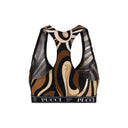 Multicolor Polyamide Sport Bra