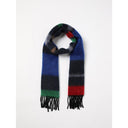 Серый шерстяной шарф