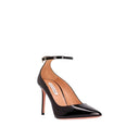 Black Calfskin High Heel Pumps
