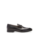 Black Calfskin Slip-On Loafers