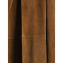 Brown Lamb Leather Coat