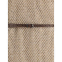 Beige Mohair Casual Dress