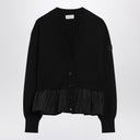 Moncler Black cashmere-blend cardigan