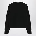 Acne Studios schwarze Yak-Woll-Strickjacke