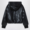 Acne Studios Hooded faux leather jacket