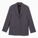 Acne Studios Blue single-breasted jacket in wool blend