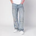 AMIRI Jeans Zimmermann hell gewaschenes Blau