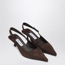 Scarpin Jimmy Choo Amel 50 na cor chocolate