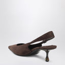 Scarpin Jimmy Choo Amel 50 na cor chocolate