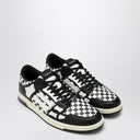 Zapatilla AMIRI Skel Top Low a cuadros negro/blanco