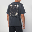 AMIRI gewaschenes schwarzes Baumwoll-T-Shirt