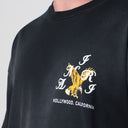 AMIRI Schwarzes Baumwoll-T-Shirt