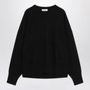 LouLou De Saison schwarzer Kaschmirpullover