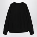 LouLou De Saison schwarzer Kaschmirpullover